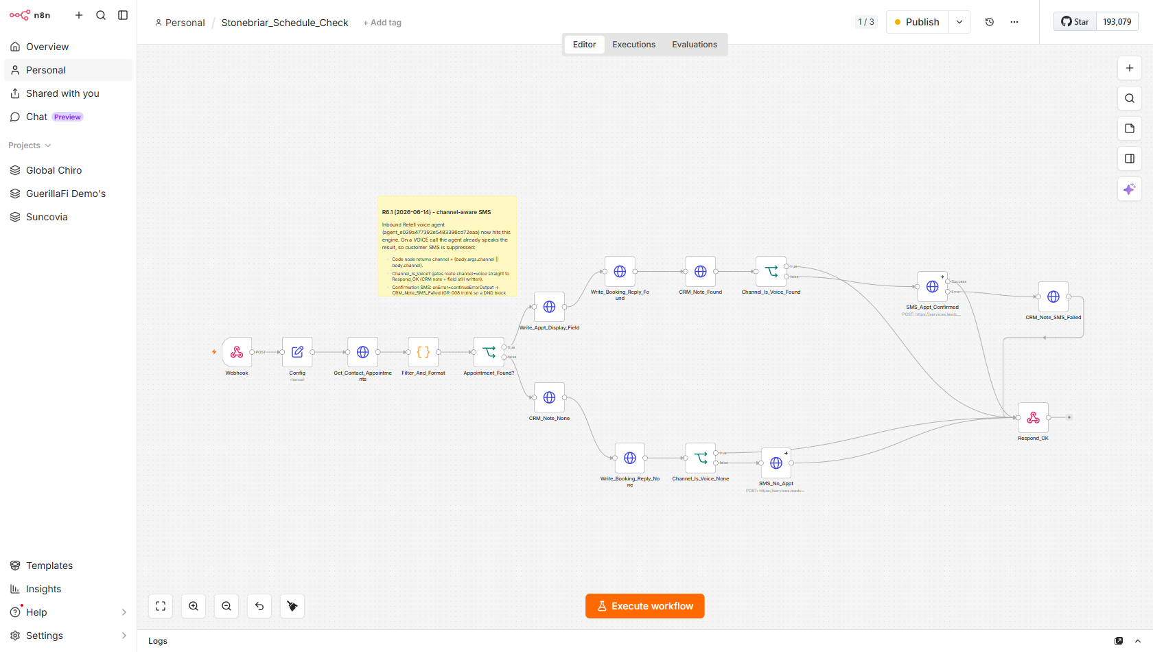 Stonebriar_Schedule_Check n8n canvas